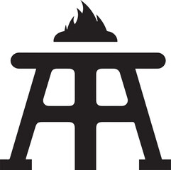 Oil icon symbol vector image Illustration
