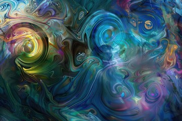 Naklejka premium A flower is floating in a pool of water with a splash of red