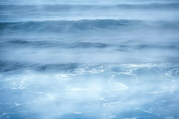 Fototapeta premium A body of water with a misty, hazy atmosphere