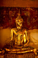 Buddha statues which are a symbol of the Lord Buddha for Buddhists