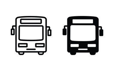 bus icon vector