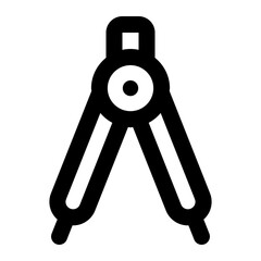 compass icon for illustration