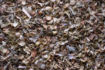 close up of a pile of dried spices