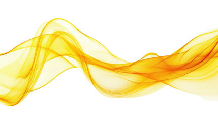 abstract curve on a white transparent background