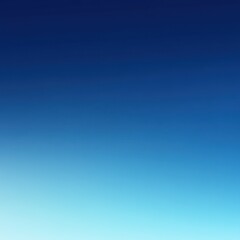 A Gradual Transition from Dark Blue to Light Blue Sky