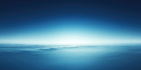 Obraz premium A View Above the Clouds with a Blue Sky and Bright Light