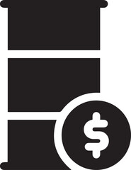 Oil icon symbol vector image Illustration
