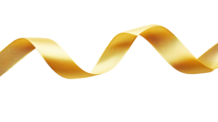 ribbon on a white transparent background