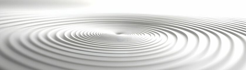 Obraz premium Seamless White Spiral Outline Pattern Symbolizing Growth and Progress for Janeiro Branco - Personal Development Concept in Photo Stock