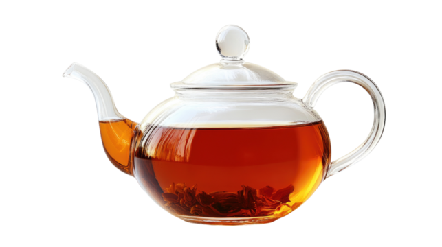 teapot on a white transparent background