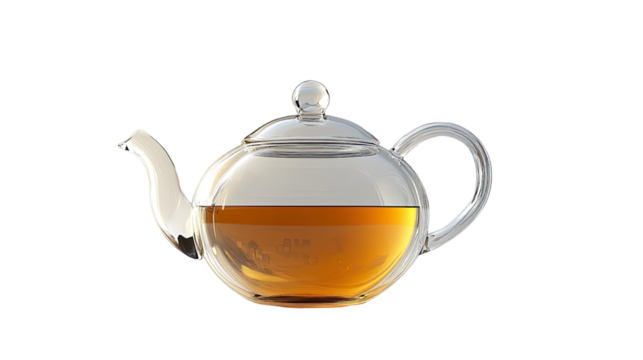 teapot on a white transparent background