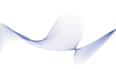 Abstract Curvy And Dynamic Line Wave Gradient Background