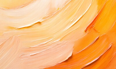 thick autumn tones acrylic impasto texture, Generative AI