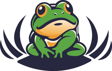 Frog  vector Print