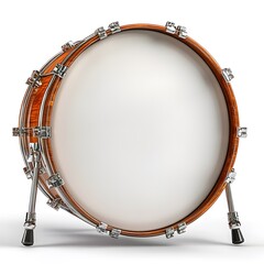 Obraz premium Bass drum captured in stunning high definition with intricate details and vibrant colors image