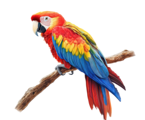 blue and yellow macaw