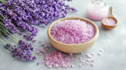 Spa stuff, scrub and salt.