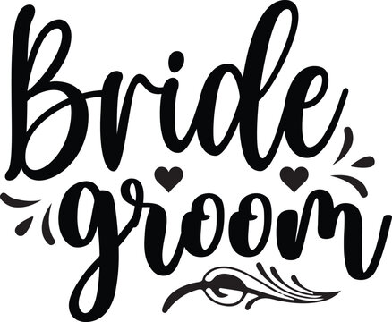 wedding SVG Typography Vector Design - Powered by Adobe