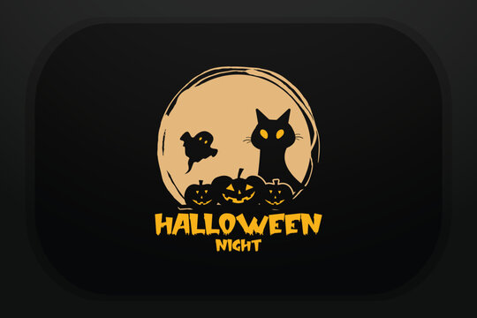 Halloween Night Halloween T-shirt Design