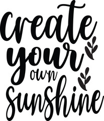 Motivational SVG Typography Vector Design