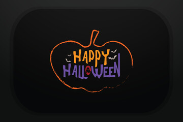 Happy Halloween T-shirt Design