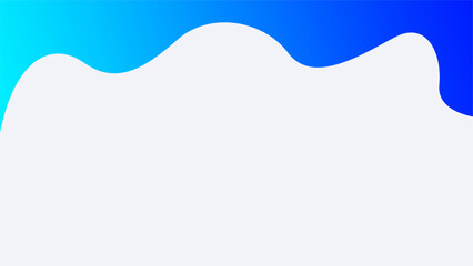 liquid background with modern blue gradient color