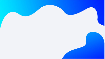 liquid background with modern blue gradient color