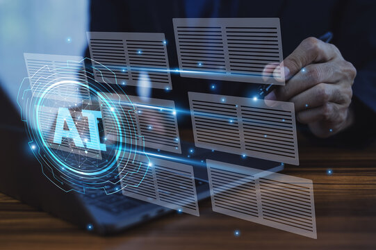 AI technology enhances document processing for businessmen by automating data entry improving accuracy and reducing time spent on administrative tasks