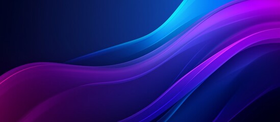 Abstract background featuring blue and purple gradient shapes with smooth curves and large flat forms on a dark blue backdrop. A minimalist vector illustration with light pink and red gradients
