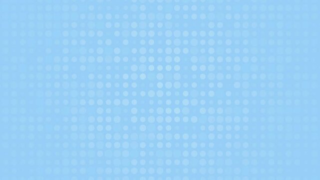 Bokeh circles seamless loop blue abstract background 