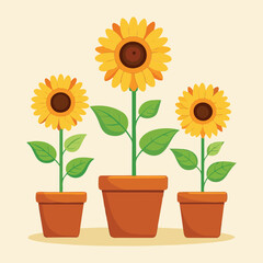 Obraz premium sunflower in a vase