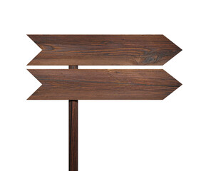 Directional Sign with Transparent Background: Clear Road Guidance for Digital Use