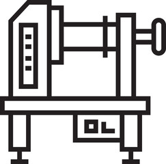 CNC Automatic Robot Machine Icon
