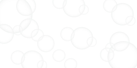 Abstract background with circle white abstract geometric background with soft light white paper circles geometric design. illustration abstract modern. Round vector banners background.