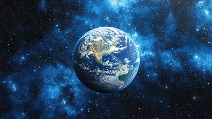 earth in space