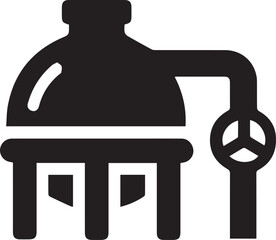 Oil icon symbol vector image Illustration
