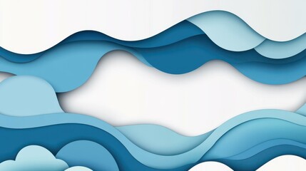Discover vibrant cartoonstyle art with textured blue curves, perfect for enhancing your creative visual projects.