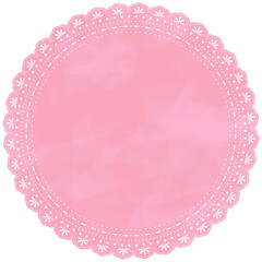 水彩風レース生地_6