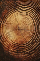 Naklejka premium Detailed Wood Grain Texture Background