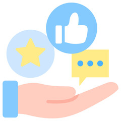 Social Media Management Icon