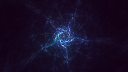 3D manual rendering abstract fantasy light fractal background. Its not AI Generatd illustration.