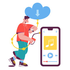 Downloading music
