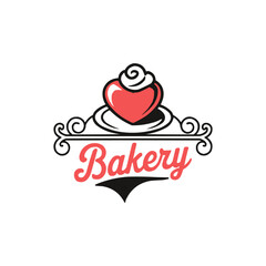 bakery logo design.  old styled vintage bakery concept editable vector logo design idea. easy to print for t shirt, signboard, business card and other print item.