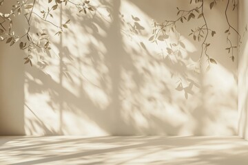 Light beige background with gentle shadows for product presentation.