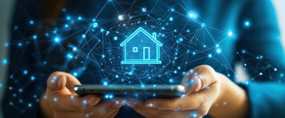Smart Home Technology Concept - Connected Living