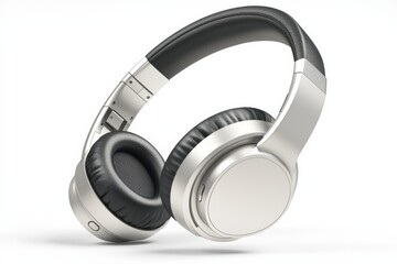 Modern Wireless Headphone Mockup Isolated created with Generative AI