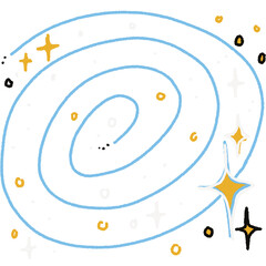 Cute solar systems planets hand drawn  © Mlk