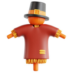 Obraz premium Thanksgiving Day 3D Icon 