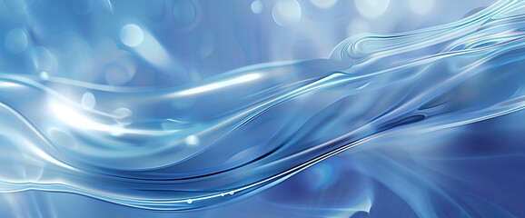 Abstract blue and purple waves on dark background ,3d render, abstract background with wavy folds of purple and blue silk