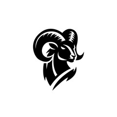 Ram logo,the logo that embodies the power, agility, and enduring spirit of the ram.
